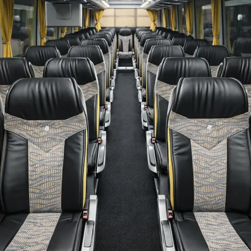 Lavish Travel 55 Seater Coach Hire Interior
