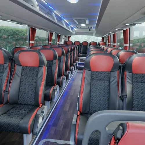 Luxury 35 Seater Coach interior