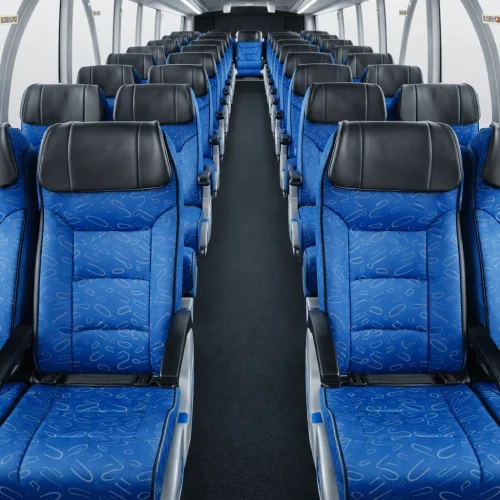 Luxury 49 Seater Coach Hire Interior